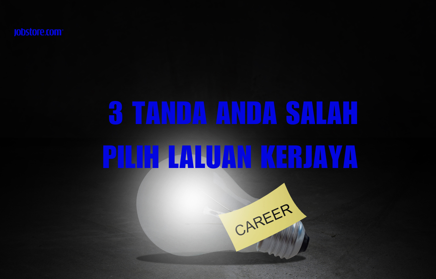 3 Tanda Anda Salah Pilih Laluan Kerjaya