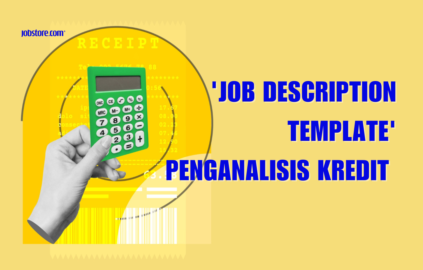 'Job Description Template' Penganalisis Kredit