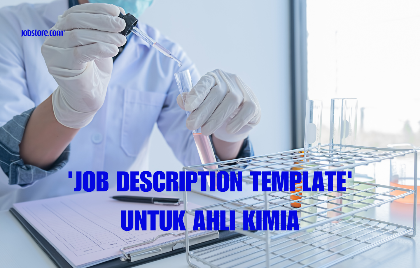 'Job Description Template' Untuk Ahli Kimia