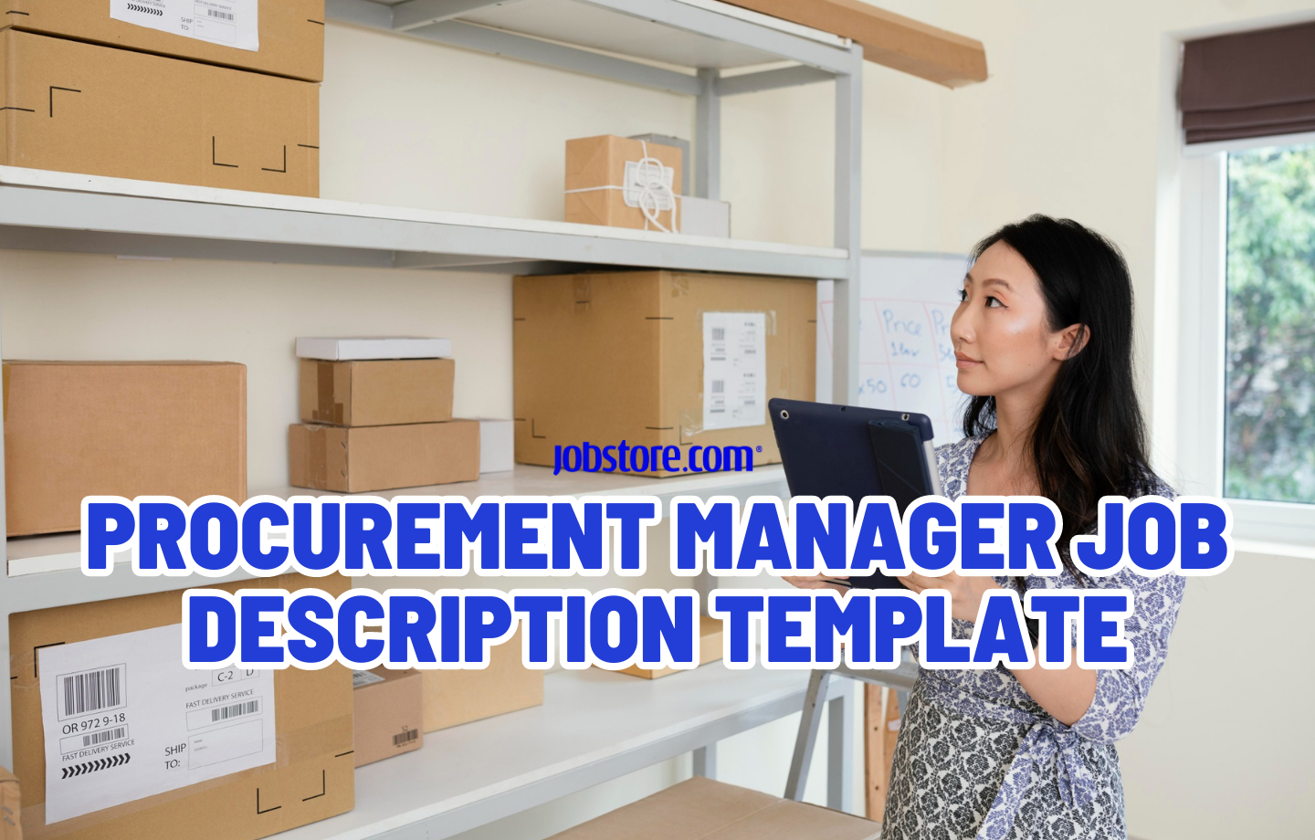 Procurement Manager Job Description Template
