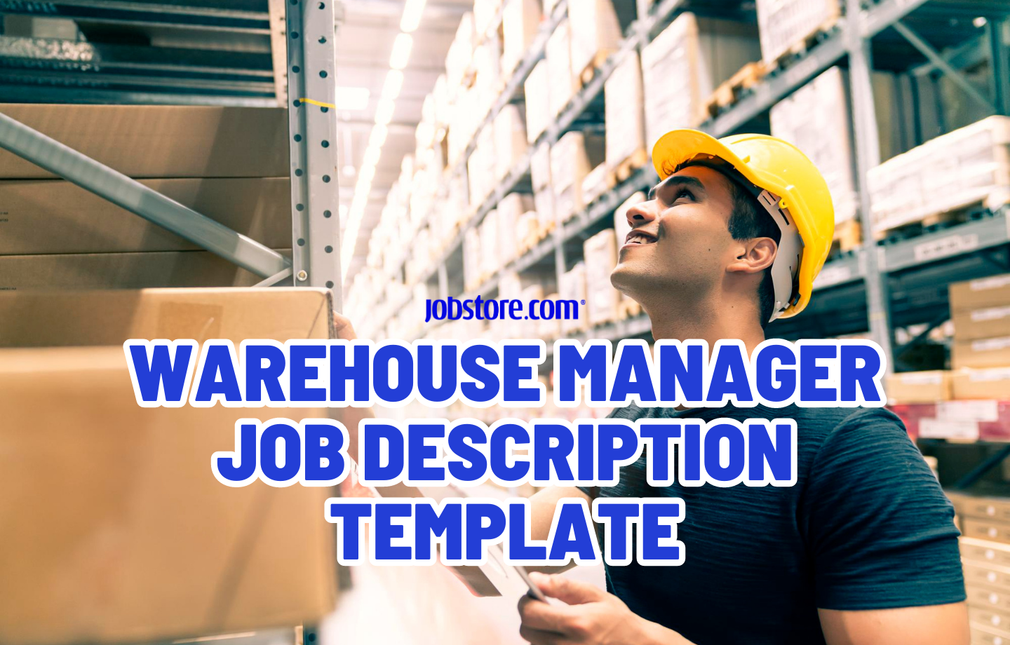 Warehouse Manager Job Description Template