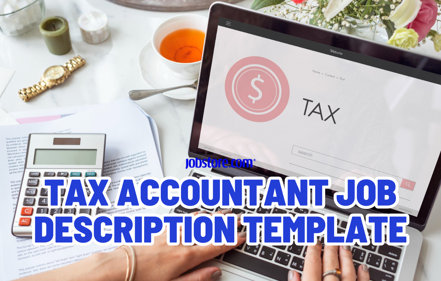 Tax Accountant Job Description Template