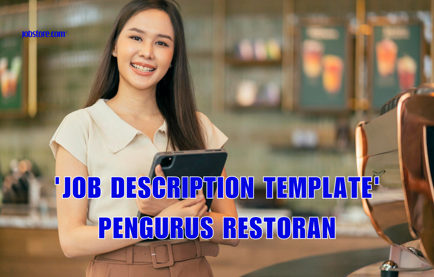 'Job Description Template' Pengurus Restoran