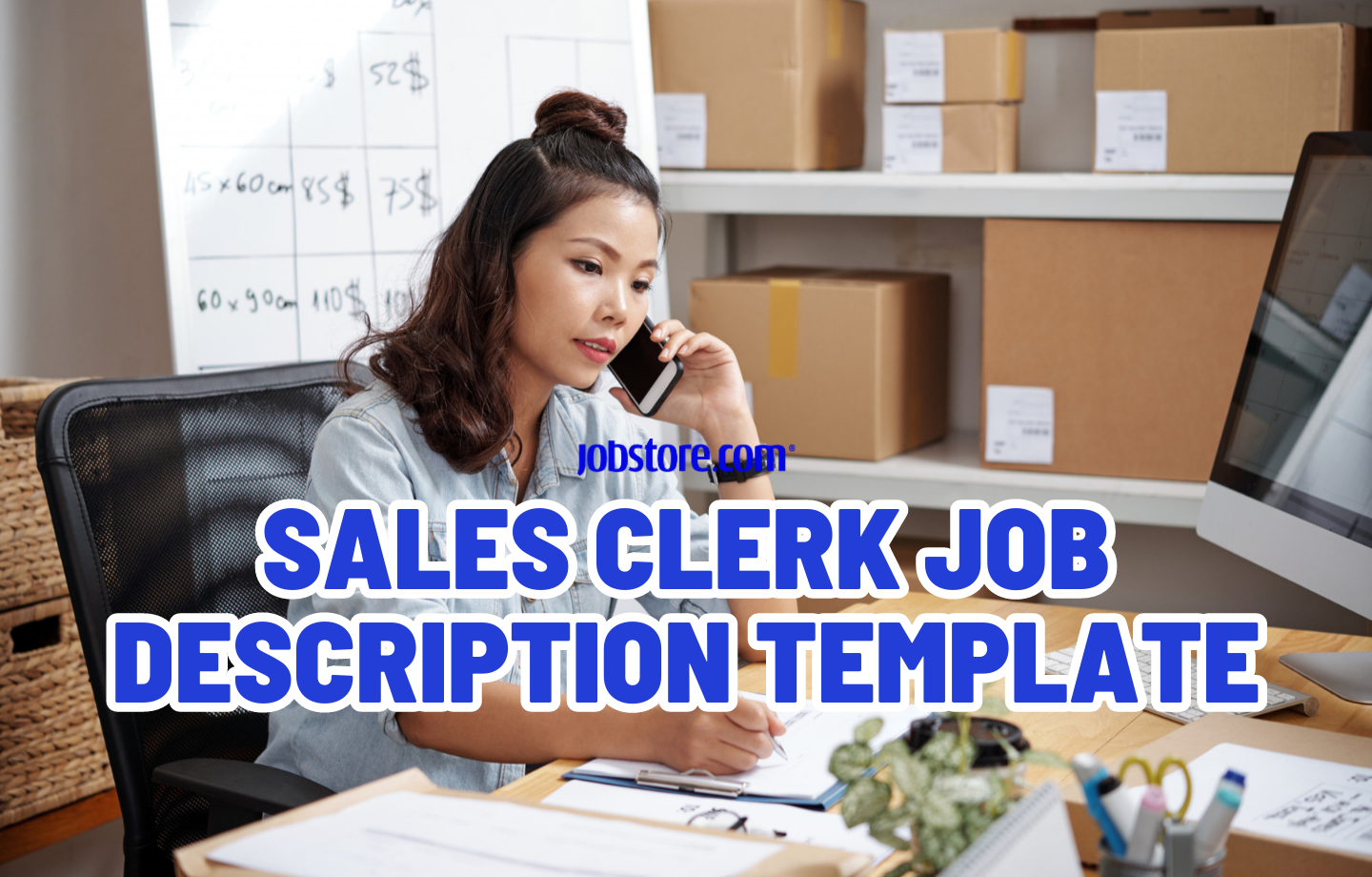 Sales Clerk Job Description Template