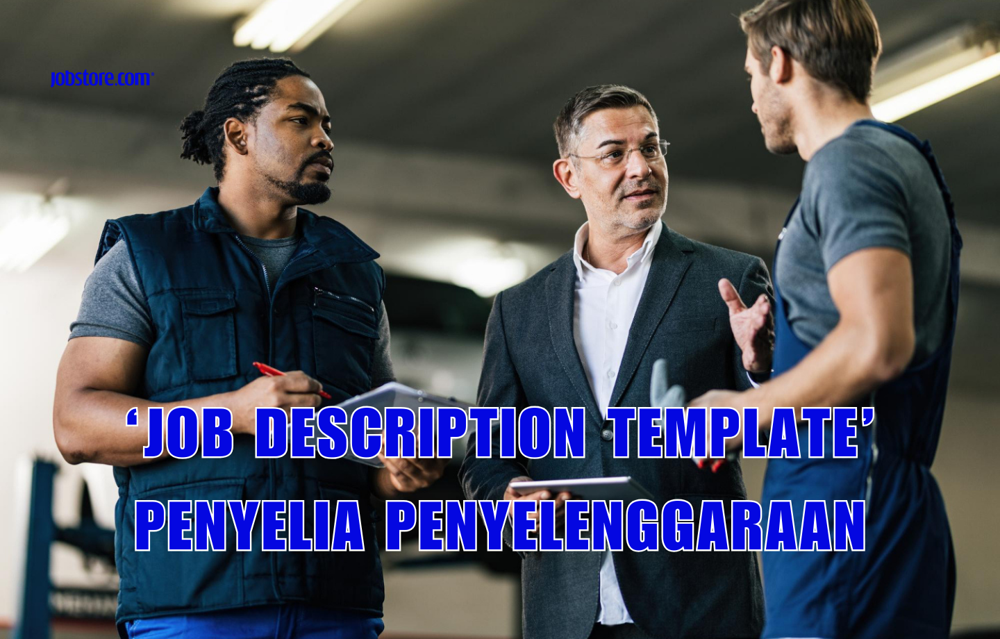 'Job Description Template' Penyelia Penyelenggaraan