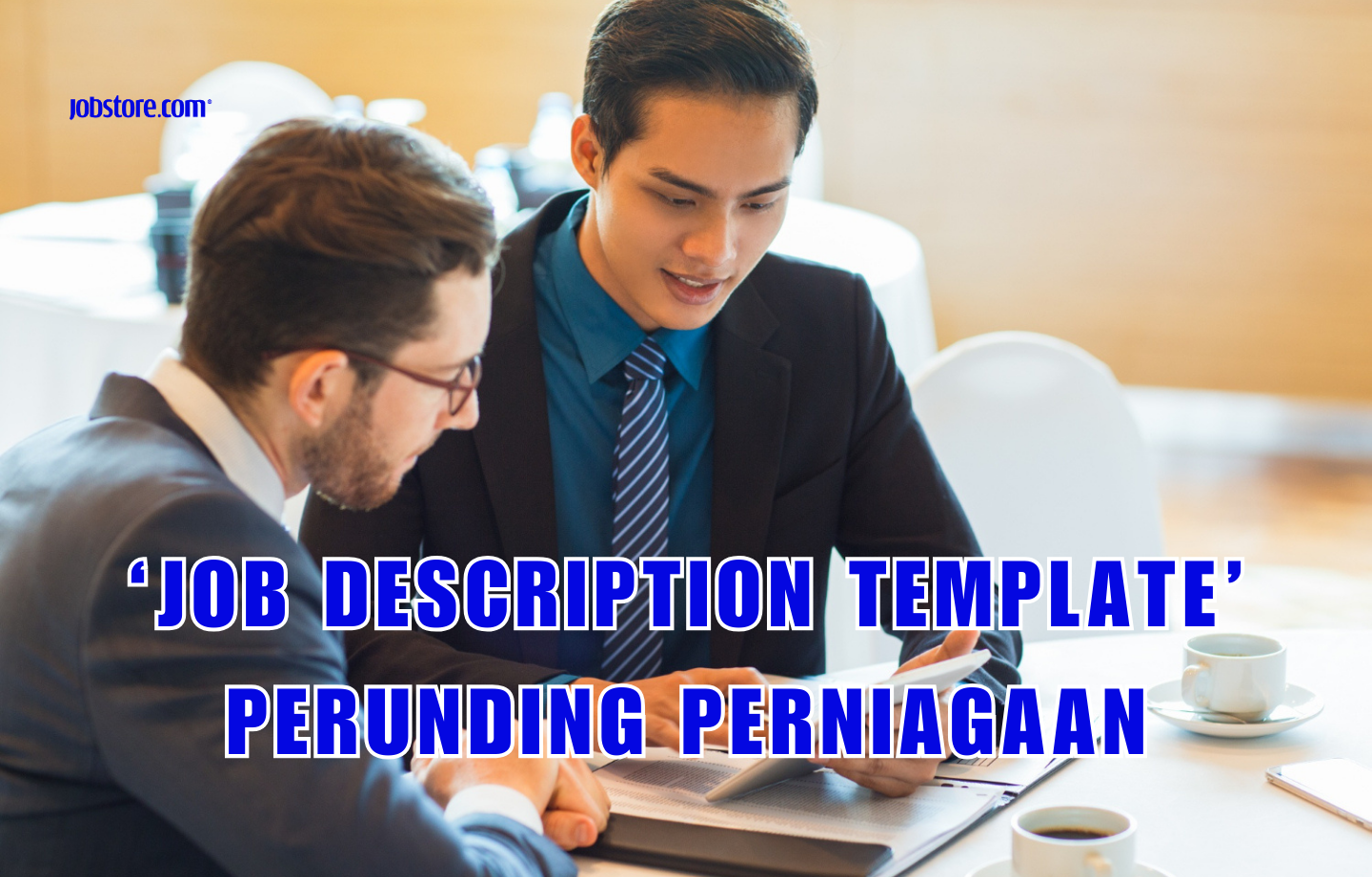 ‘Job Description Template’ Perunding Perniagaan