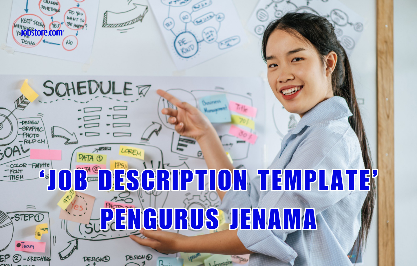 ‘Job Description Template’ Pengurus Jenama