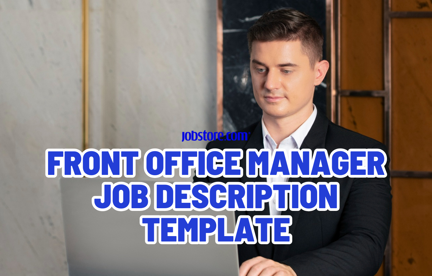 Front Office Manager Job Description Template