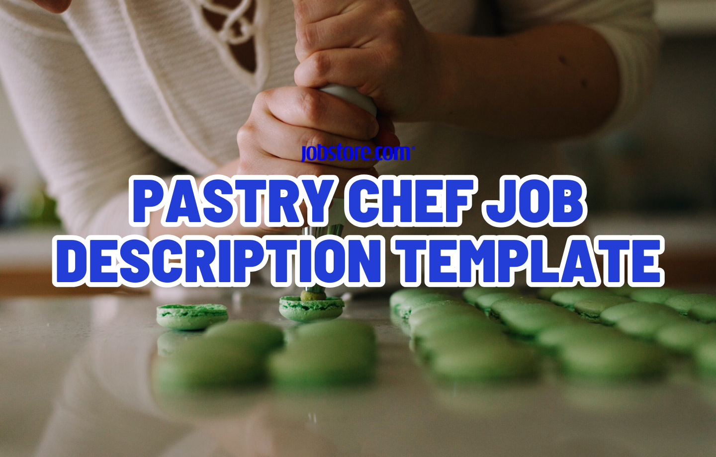 Pastry Chef Job Description Template