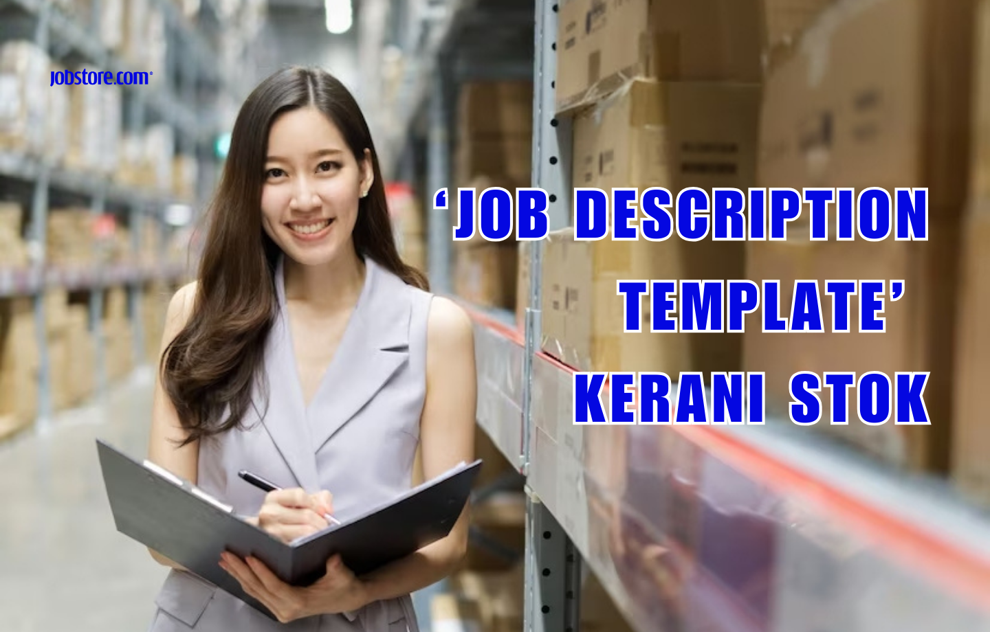 ‘Job Description Template’ Kerani Stok