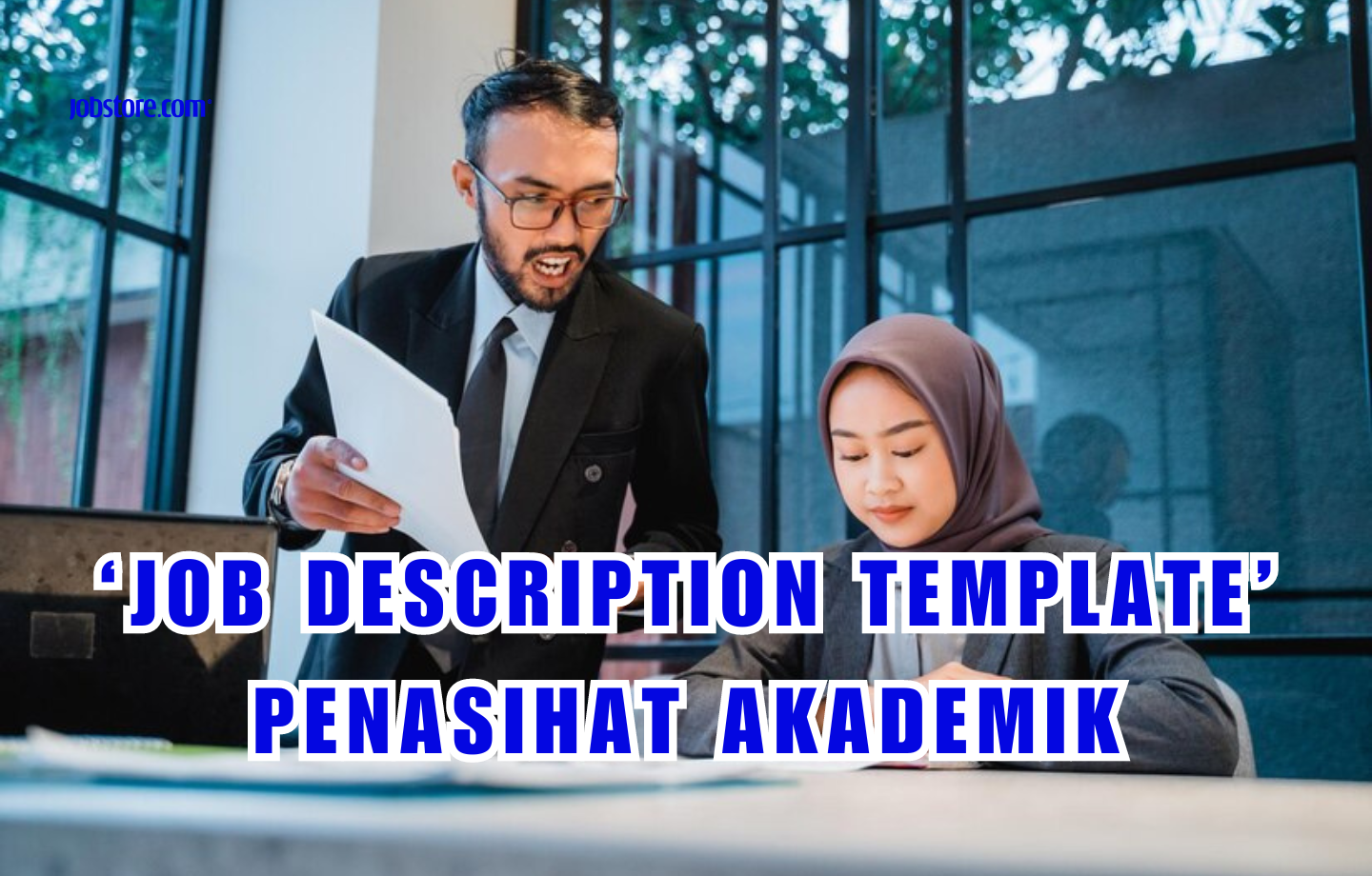 ‘Job Description Template’ Penasihat Akademik