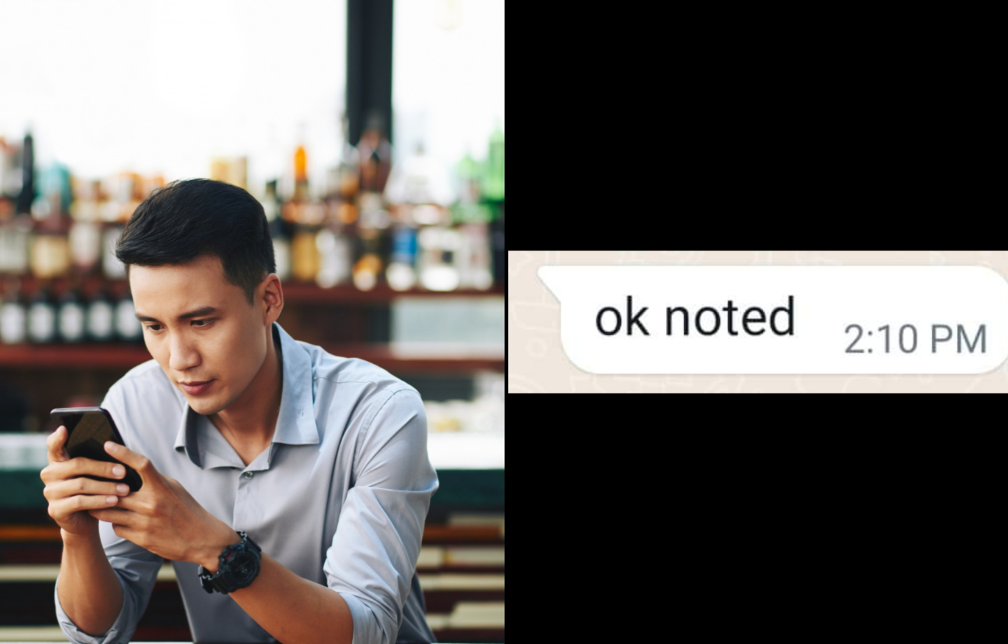 Lelaki Ini Kongsi Penggunaan Respons Lain Selain Dari ‘Noted’ 