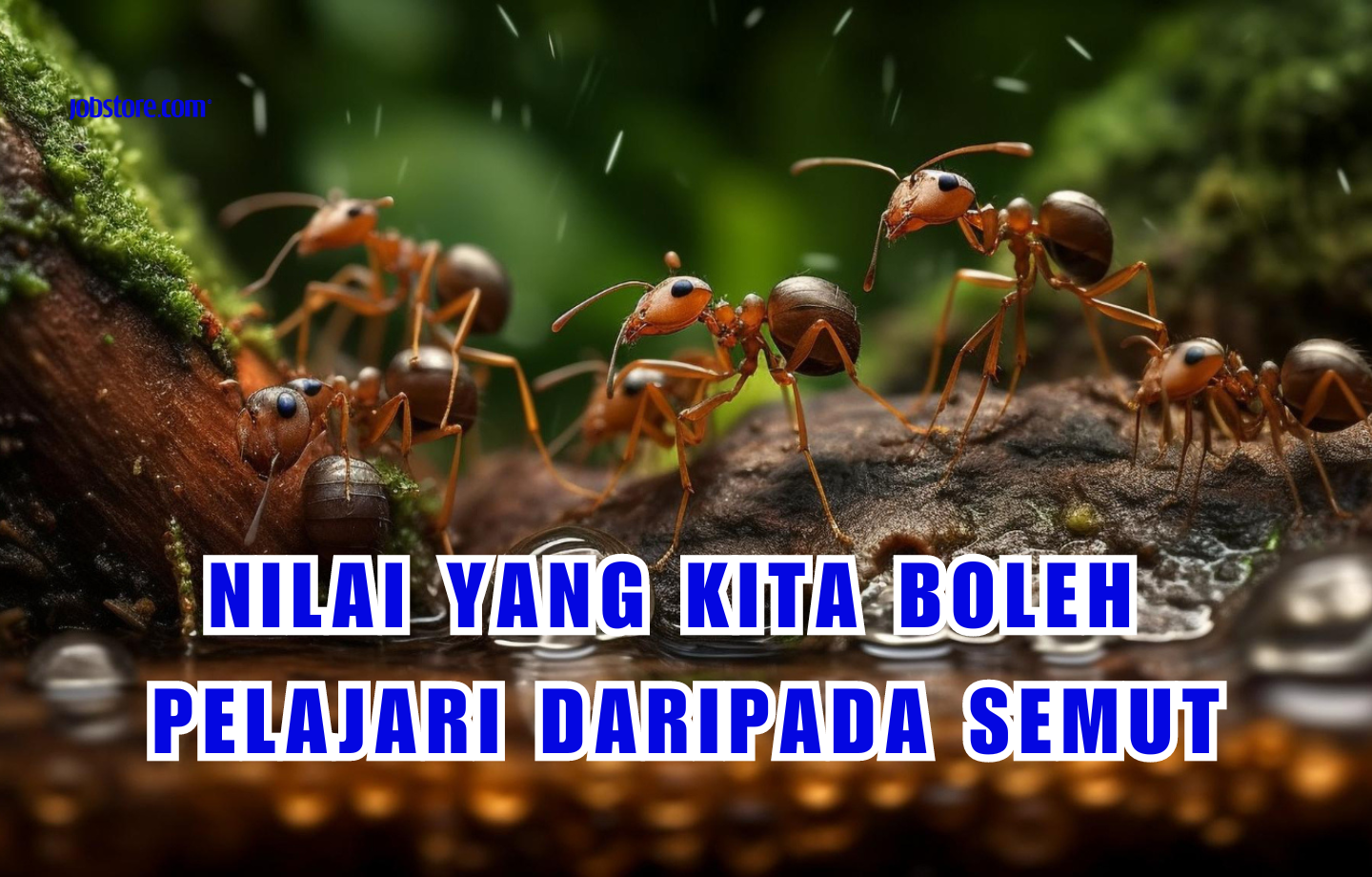 Nilai Yang Kita Boleh Pelajari Daripada Semut