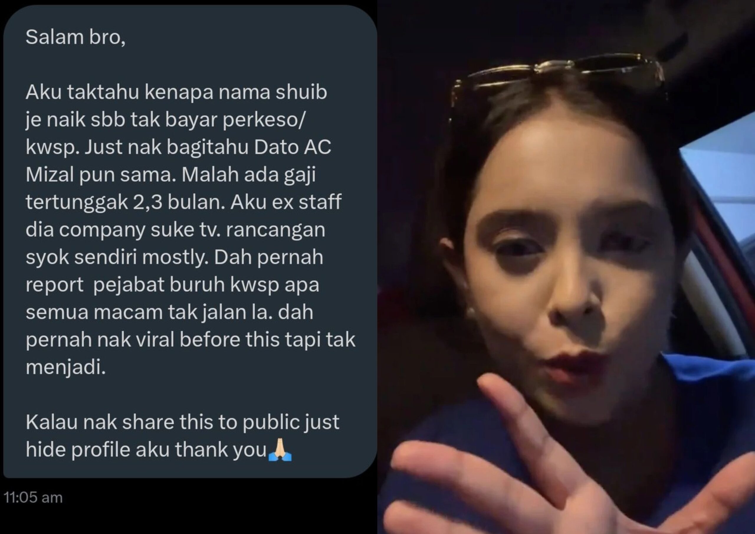 Stesen TV Milik Pengacara Popular Culas Bayar Gaji Pekerja?
