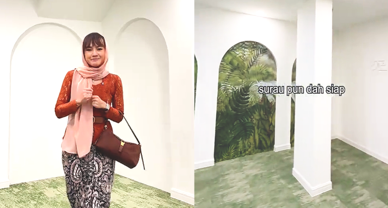 Warganet Puji Usaha Christy Ng Ubah Suai Surau Demi Keselesaan Pekerja