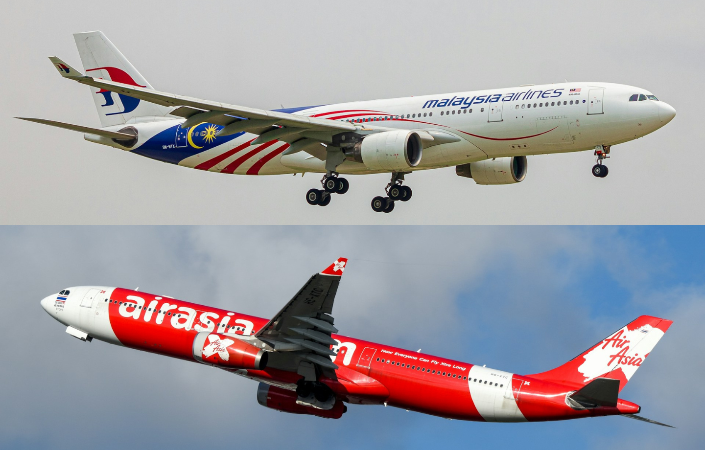 Malaysia Airlines and AirAsia Climb Global Rankings