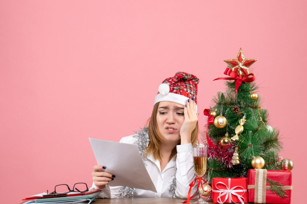 How to disconnect from work during Christmas celebration